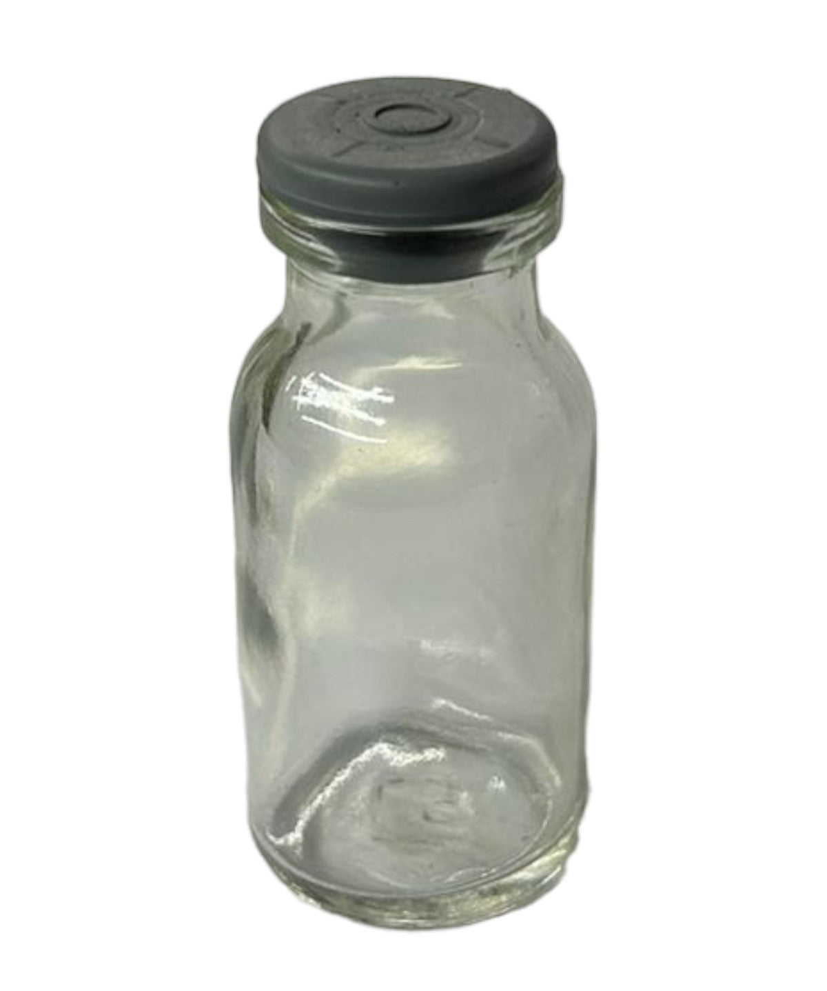 Botellas de cristal con tapón de caucho