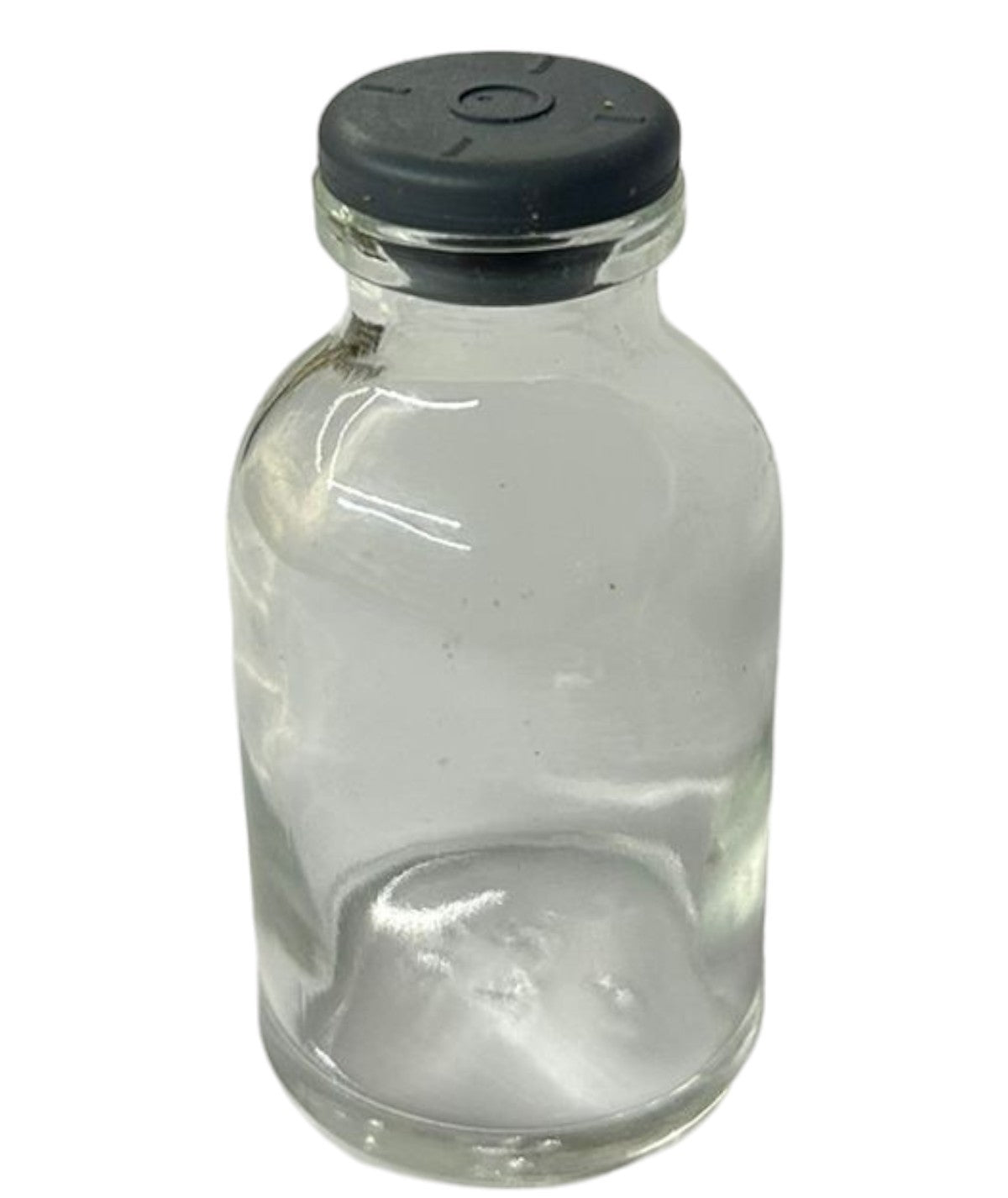 Botellas de cristal con tapón de caucho