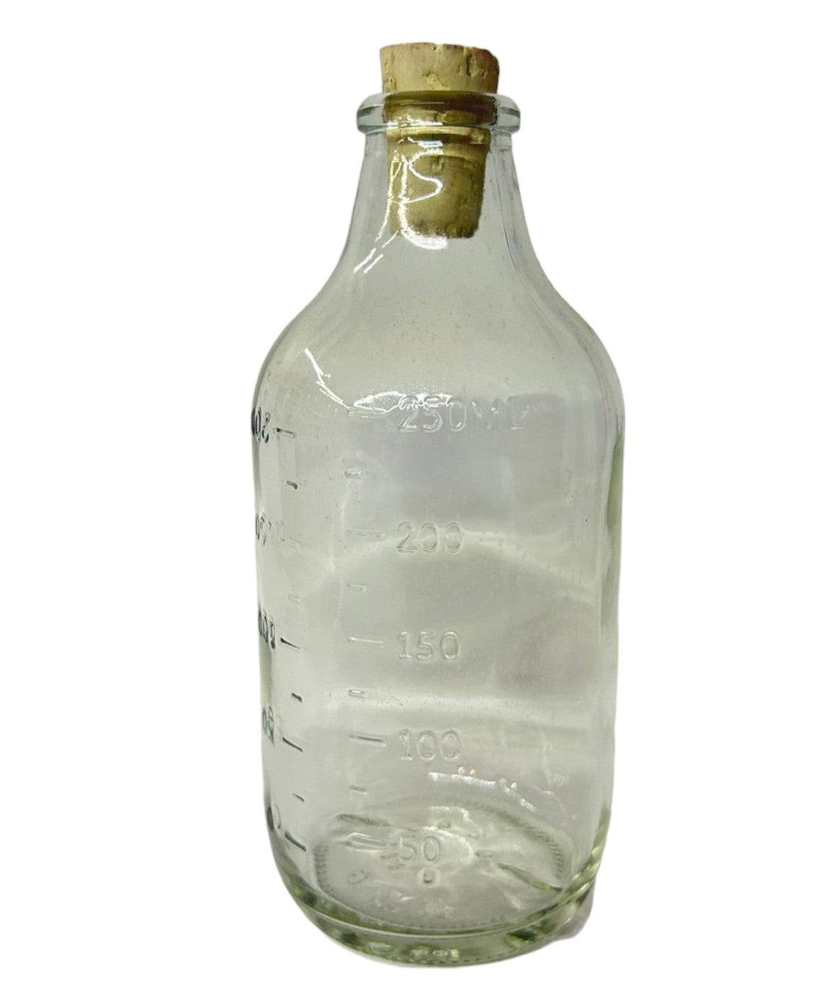 Botellas de cristal con tapón de corcho