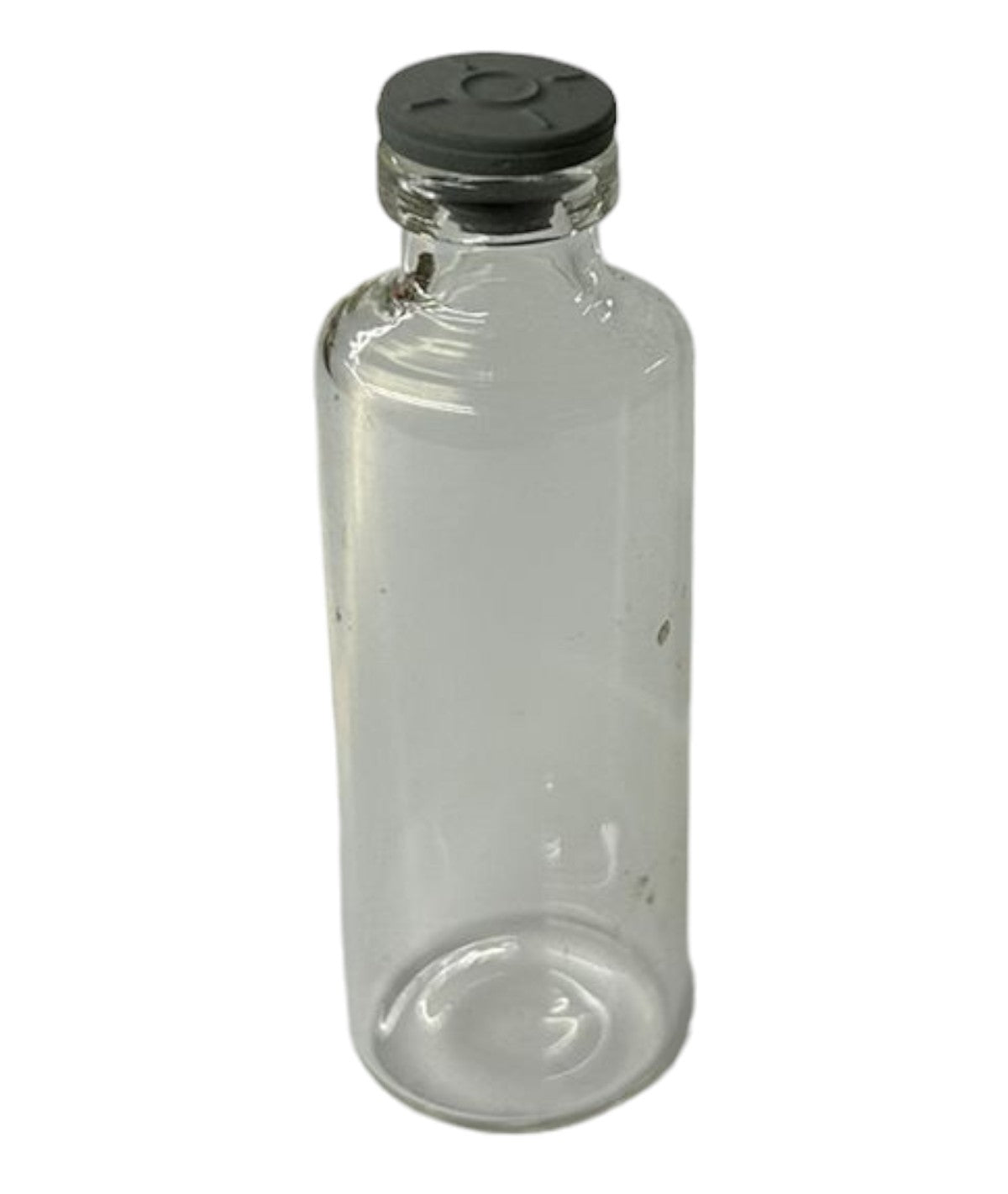 Botellas de cristal con tapón de caucho