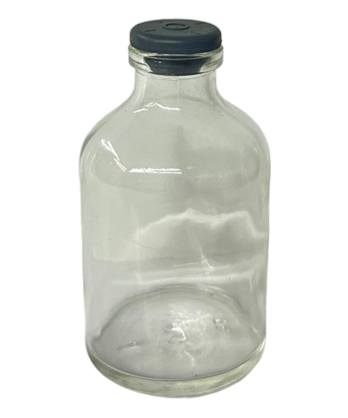 Botellas de cristal con tapón de caucho