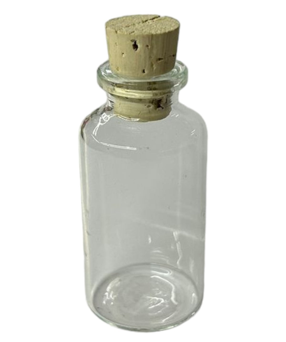 Botellas de cristal con tapón de corcho