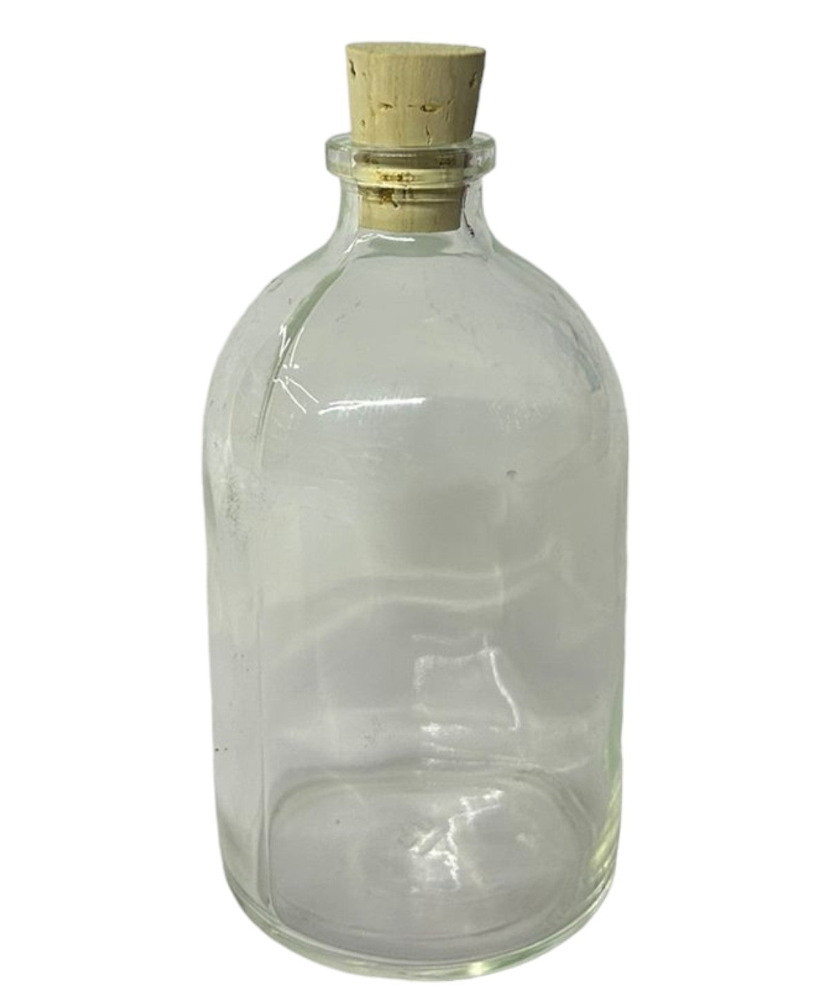 Botellas de cristal con tapón de corcho