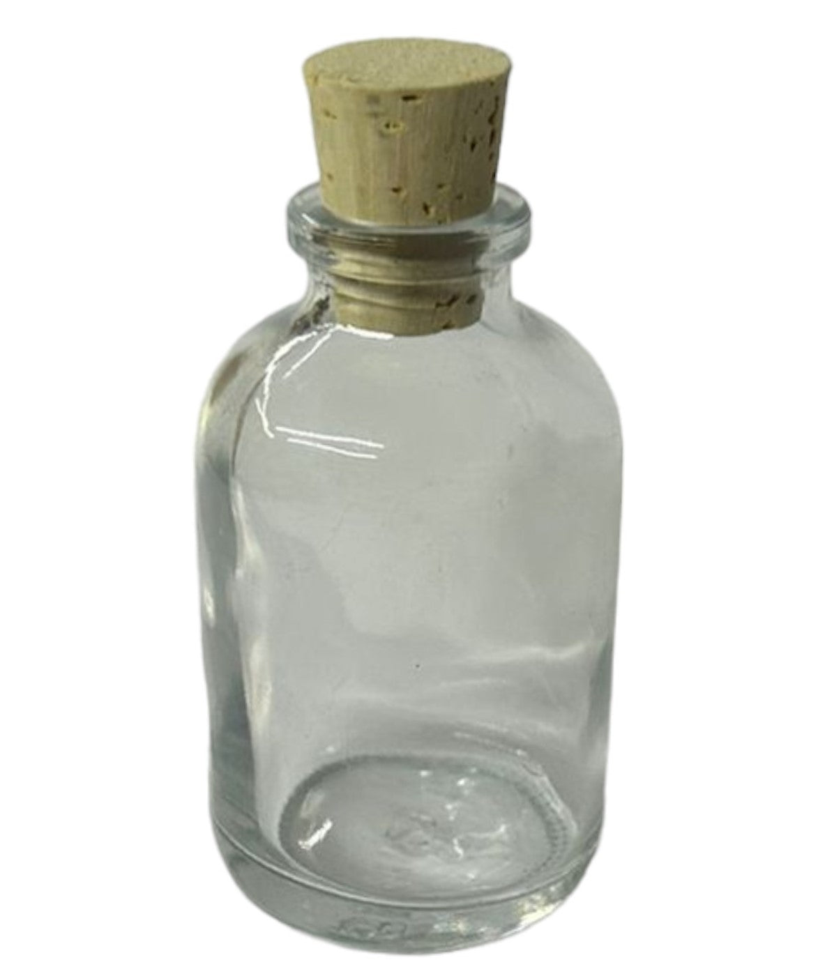 Botellas de cristal con tapón de corcho