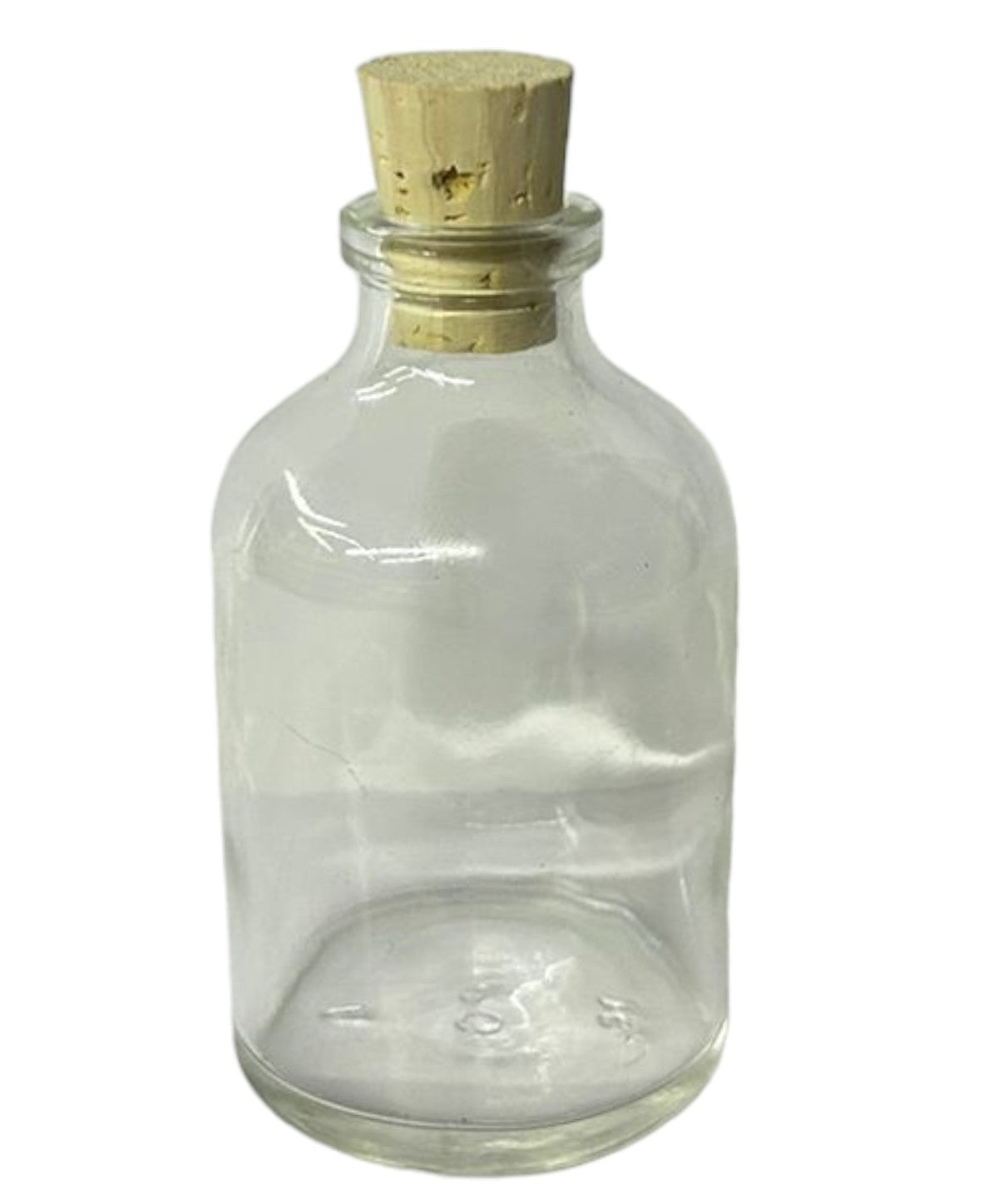 Botellas de cristal con tapón de corcho