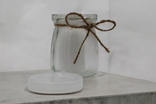 Vela en frasco de cristal con tapa 100ml