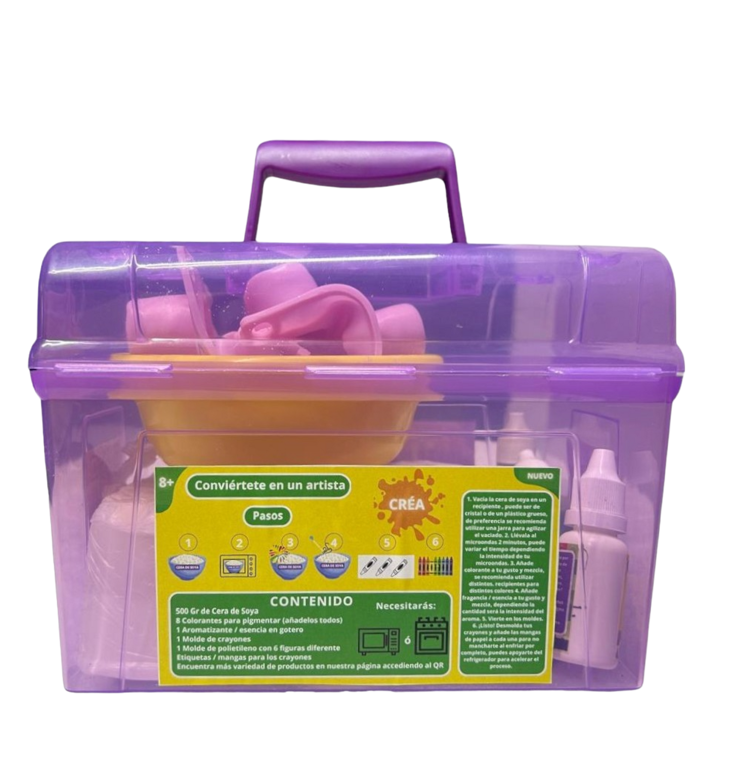 Kit fábrica de crayones ¡SUPER WAX!