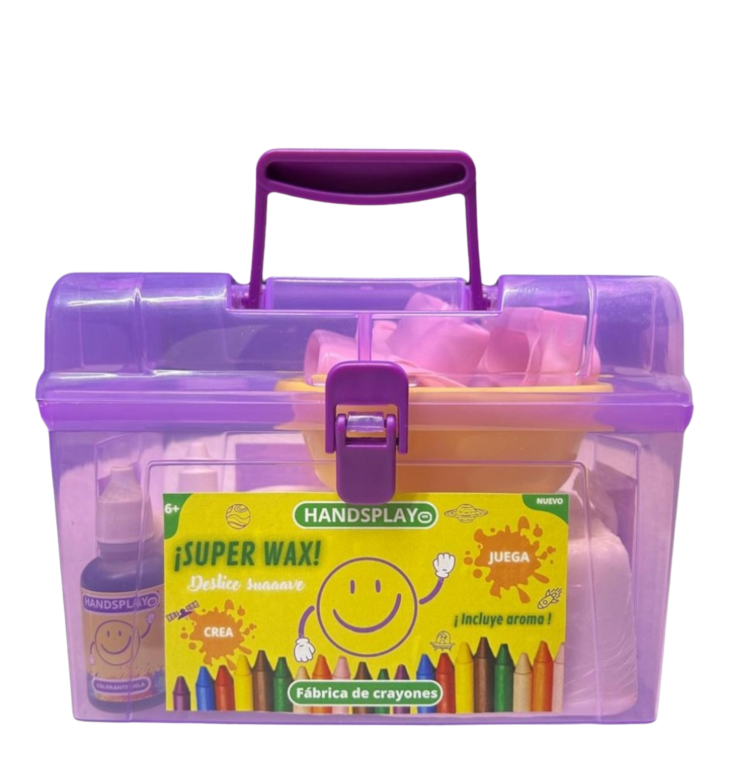 Kit fábrica de crayones ¡SUPER WAX!
