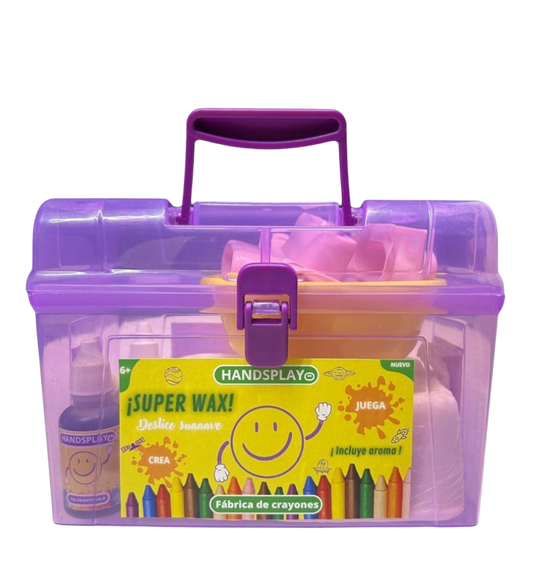 Kit fábrica de crayones ¡SUPER WAX!