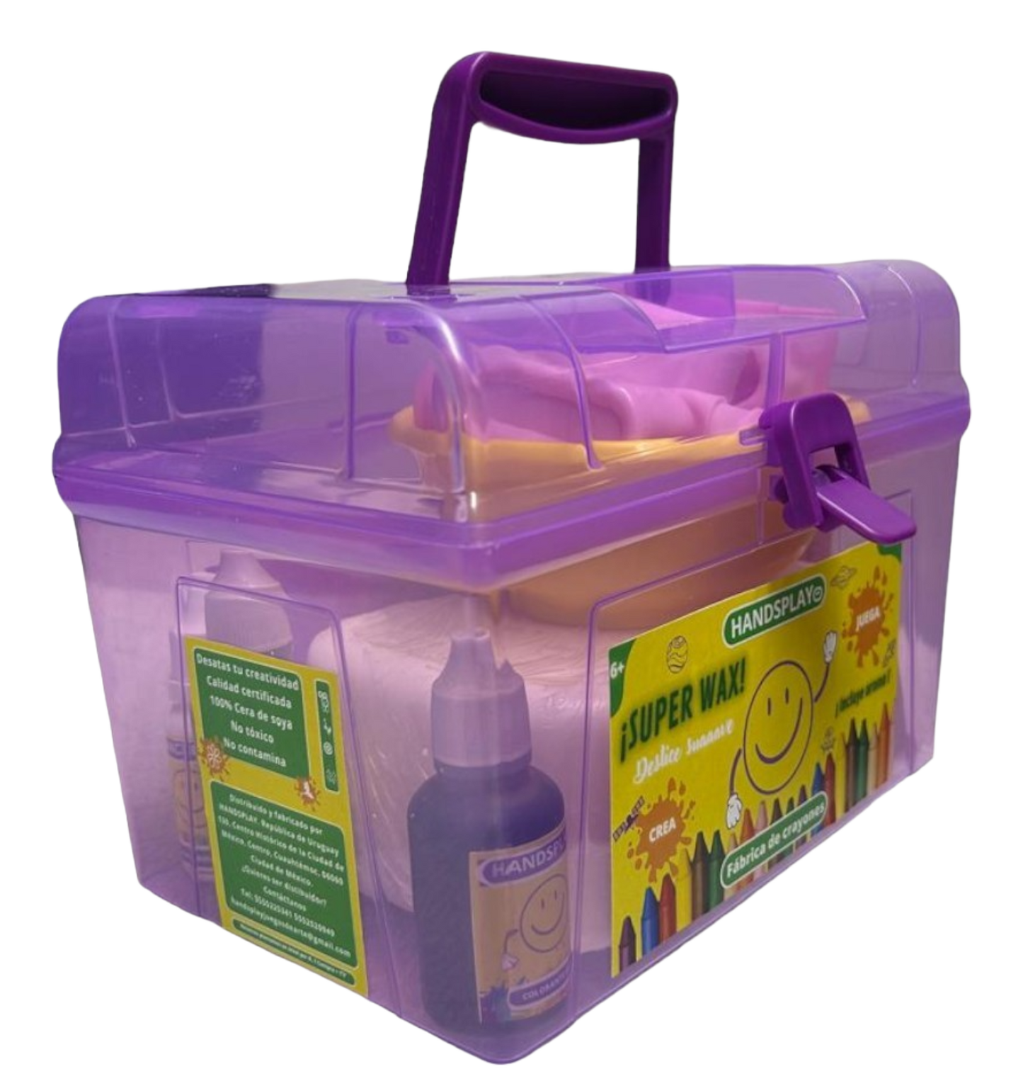 Kit fábrica de crayones ¡SUPER WAX!