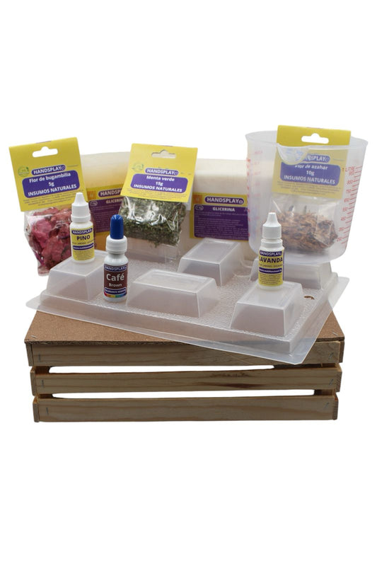 Kit fabricación de jabones artesanales