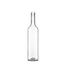 Botellas de cristal con tapón de caucho